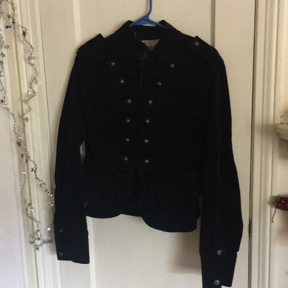 Nick and Mo vintage rags velvet jacket